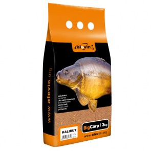 ALEVIN Vnadící směs Big Carp 3kg Halibut